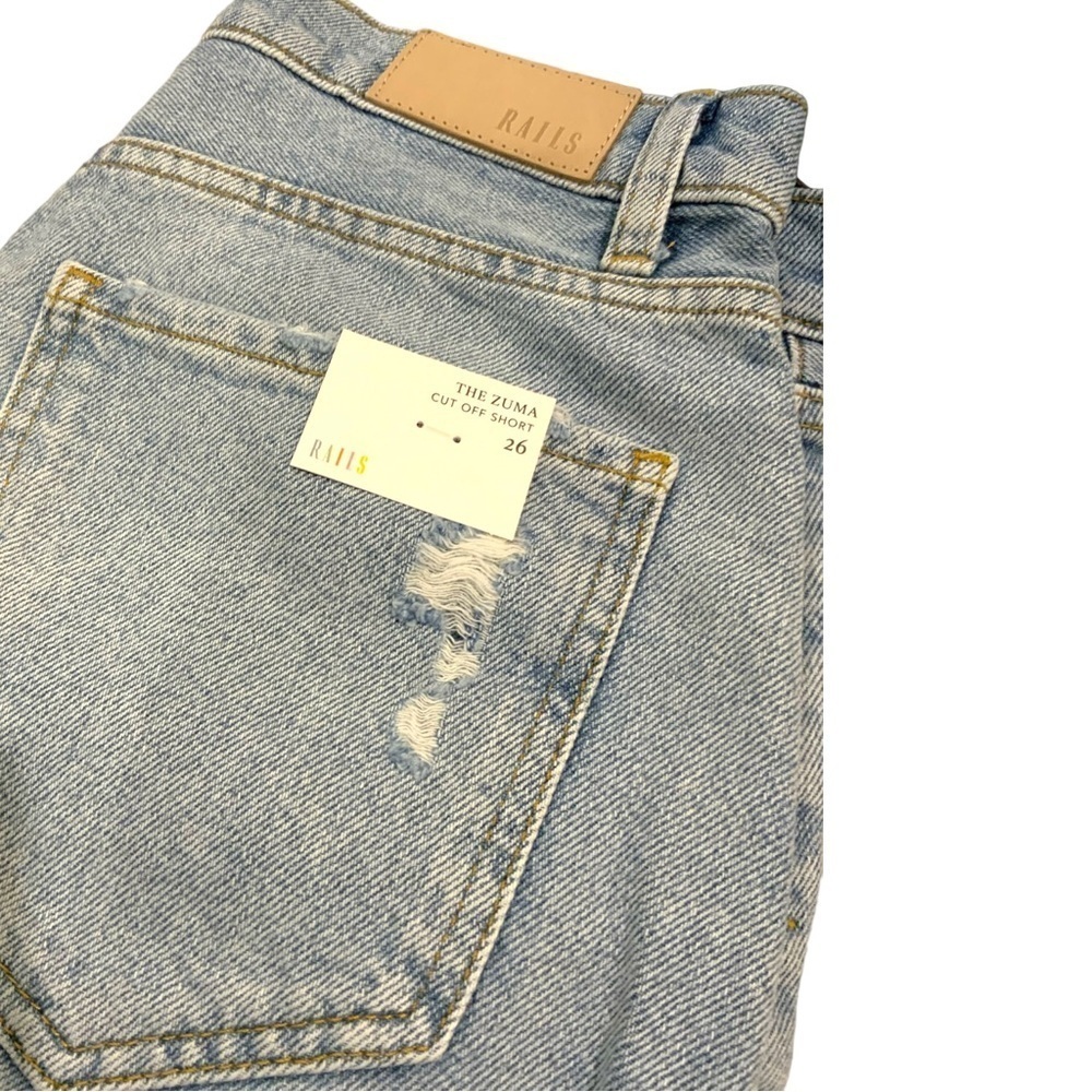Rails 🆕 The Zuma Cut Off Short in Cloud Stone Distress - Picture 8 of 11